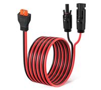 XT60i to Solar Connector Extension Cable 10AWG XT60I Solar Panel Charging Cable 180CM/6FT for RV Portable Power Station Battery Pack