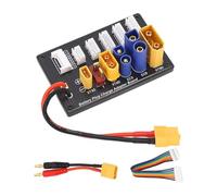 XT90 XT30 EC3 EC5 T XT60 Connector Battery Multi Charge 2-6S Parallel Charging Board for Outdoor and Home