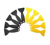 Xtahdge 10 Pieces Plastic Resin , Flexible Paint Spatula Remover Tool Installation Adhesives