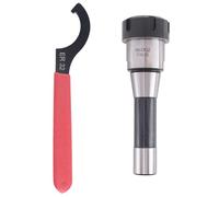 Xtahdge 1PC 6.3 inch R8-ER32 7/16 Collet Chuck Holder CNC Milling Lathe R8 Spindle Tool