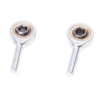 Xtahdge 2pcs 6mm Threaded Bearing SA6T/ K Eye Rod End Spherical Bearings