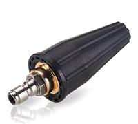 Xtahdge Turbo Nozzle for Pressure Cleaner, Swivel Nozzle for Pressure Cleaner Quick Connect 1/4 Inch 2000 PSI, Hole 2.5