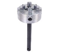 Xtahdge Z011A Four Jaw Mandrel for Mini Metal Lathe M12X1Mm Rear Threaded 1.8-56Mm / 12-65Mm Mini Nozzle Lathe Accessory