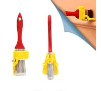 XTAIQD 2Pcs Cutting in Paint Brush, Cutting in Tools for,Paint Brush Edger,Cutting in Brush,Edging Paint Brush,Interior Wall Concealed Corner Paint Brush for Home Office Wall Ceilings Edges Trim