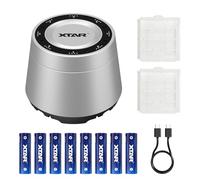 XTAR 1.5V/1.2V AA AAA battery charger L8 BOX Charger & Storage Station with 8pcs 1.5V rechargeable aa batteries (L8 Box+8pcs 4150mwh AA)