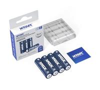 XTAR 1.5V AA CLR 4300 Rechargeable Lithium battery 2700mAh - 1200 Cycles, Fast Charge 2.6H, 2.5A High Drain, for Trail Cameras, Game Controllers, Smart Locks (4pcs 4300 AA Battery)