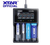 XTAR VC4SL USB-C 1.5V 3.7V 3.6V AA AAA Ni-MH All Lithium Battery Charger