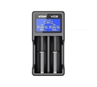 XTAR VC2 USB Li-Ion LCD 18350 CR123A 18650 Battery Charger