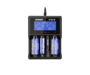 XTAR VC4 USB Battery Charger Tester for Li-Ion 3.7V Ni-MH 1.5V Batteries