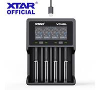 XTAR VC4SL USB-C 1.5V 3.7V 3.6V AA AAA Ni-MH All Lithium Battery Charger