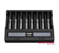 Xtar VC8 Fast USB Charger for 8 x Li-Ion Batteries For LED Torch Batteries
