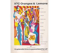 XTC - Oranges & Lemons - Miniature Poster/Original Magazine Clipping