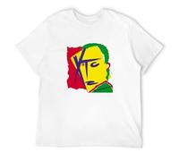 XTC T Shirt Andy Partridge Colin Moulding Drums and Wires SGT Rock Dear God White