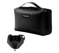 XTDMJ 180° Open Cable Organizer Bag - Travel Electronics Accessories Gadgets Storage Case With Handle