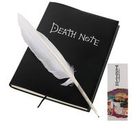 XTDMJ Death Note Buch, Death note Notizbuch, death Note Merch Date Notizbuch Basics Notizbuch Planungsnotizbuch Heft liniert für Cosplay Fans von Anime Büro Schulgeschenke Studenten