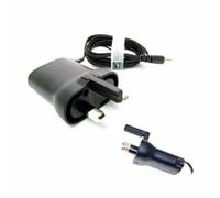 XTEC Thin Small Pin UK Wall Charger, 2mm Connector, 5V 450mA, Compatible with Nokia Mobile Phones, Model AC-11X