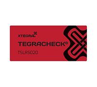 Xtegra Tegracheck Security Labels, Total Transfer, 50 X 20mm, Red
