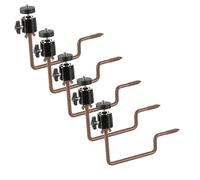 Xtellar 5 Pcs Trail Camera Tree Mount, Heavy Duty 360° Camera Holder with 1/4 in Screw, Metal Screw in Holder for Hunting Cam, Solar Panels, etc, Easy to Install & Sturdy