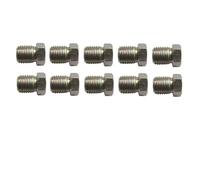 XtemeAuto® BRAKE PIPE NUT FITTINGS metric imperial unf copper pipe brass tubing 3/16 TUBE (Brake Nuts 10mm x 1.25mm Short Male)