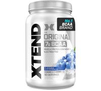 XTEND Original BCAA Powder Blue Raspberry Ice 90 Servings | 7g BCAAs Per Serving | Sugar Free Branched Chain Amino Acids and Electrolytes Powder for Post Workout Muscle Recovery and Hydration