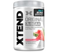 XTEND Original BCAA Powder Watermelon Explosion 30 Servings | 7g BCAAs Per Serving | Sugar Free Branched Chain Amino Acids and Electrolytes Powder for Post Workout Muscle Recovery and Hydration