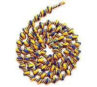 Xtenex Auto Lock Special Running Shoelaces, Mens, Orange Fluo/Bleu Royal