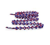 Xtenex Auto Locking Laces - SS18 - One, Blue/White/Red, One Size, X300