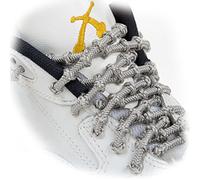 Xtenex Unisex X300 Shoelaces - Silver, 75 cm