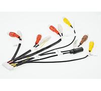 Xtenzi RCA Cord Assembly Harness Car Audio Video Compatible with Pioneer DMH CDP1888,CDP1889 - XT91911