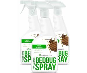 Xterminate Bed Bug Killer Spray Treatment 3L • Professional Strength Formula For Home Use • For Bedrooms, Mattresses, Carpets, Furniture & More • Treats & Controls Re-infestation