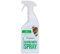 Xterminate Clothes Moth Killer Spray Treatment 1L Professional Strength Formula For Home Use