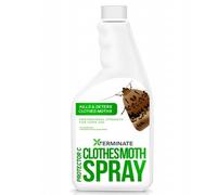 Xterminate Clothes Moth Killer Spray Treatment 1L Professional Strength Formula For Home Use