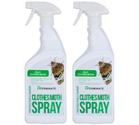 Xterminate Clothes Moth Killer Spray Treatment 2L Professional Strength Formula For Home Use