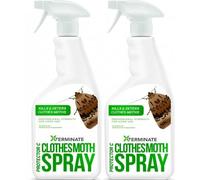 Xterminate Clothes Moth Killer Spray Treatment 2L Professional Strength Formula For Home Use