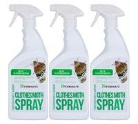 Xterminate Clothes Moth Killer Spray Treatment 3L Professional Strength Formula For Home Use