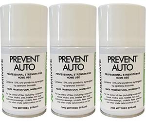 Xterminate Cluster Fly Killer Prevent Auto Aerosol 250ml | For use with 270ml Programmable Dispensers | Perfect for Lofts, Attics and More | Automatic Spray (3)