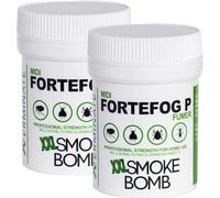 Xterminate Flea Bombs for the Home 16g x 2 Up to 550m3 Coverage per Fumer Kills Fleas Bed Bugs Carpet Moths Cluster Fly Silverfish Carpet Beetle and more XXL Smoke Bomb Fogger HSE Approved