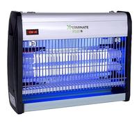 Xterminate Indoor Insect Fly Killer Zapper LED Low Energy Attracting UV Light Electric 16w in Silver Xterminate Silver