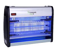 Xterminate Indoor Insect Fly Killer Zapper - LED Low Energy Attracting UV Light Electric - Kills Flying Insects, Flies, Bug, Wasp, Moths, Mosquito - Commercial for Kitchen, Cafe or Home (16W)