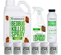 Xterminate Insect Bed Bug Killer Control Kill Treatment Kit 4 Rooms