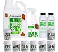 Xterminate Insect Bed Bug Killer Control Kill Treatment Kit 5 Rooms