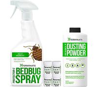 Xterminate Large Bed Bug Killer Spray, Powder and Fogger Pack | Bed Bug Treatment for 2 Rooms