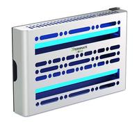 Xterminate LED Wall Mounted Sticky Fly Trap Killer Glue Board Unit Electric 7W, Stainless Steel for Capturing Flies