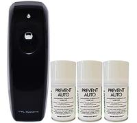 Xterminate Prevent Auto Aerosol Pest Control Spray x 3 with Automatic Dispenser - Cluster Fly Killer for Attics and Roof Spaces