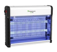 Xterminate UV LED Wall Mounted Fly Zapper Killer Unit 16w in Silver Xterminate Silver