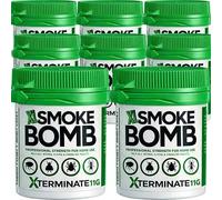 Xterminate XL 11g Smoke Bomb Fogger Insect Killer For Fleas, Bed bug, Carpet Moths, Cluster Fly, Silverfish, Beetle x 8