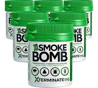 Xterminate XL 11g Smoke Bomb Fogger Insect Killer For Fleas, Bed bug, Moths, Cluster Fly, Silverfish, Carpet Beetle x 6
