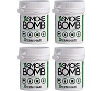 Xterminate Xl 11G Smoke Bomb Fogger Killer For Fleas, Bed Bug, Carpet Moths, Cluster Fly, Silverfish, Carpet Beetle X4