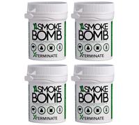 Xterminate XL 11g Smoke Bomb Fogger Killer For Fleas, Bed bug, Carpet Moths, Cluster Fly, Silverfish, Carpet Beetle Insects (HSE Approved And Tested) (4 x 11g)