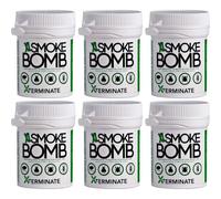 Xterminate Xl 11G Smoke Bomb Fogger Killer For Fleas, Bed Bug, Carpet Moths, Cluster Fly, Silverfish, Carpet Beetle X6